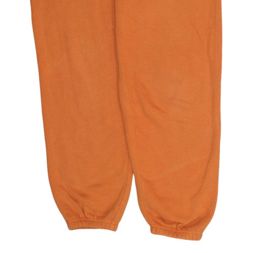Ellesse Womens Orange Fleece Sweatpants Size 10 Regular Fit