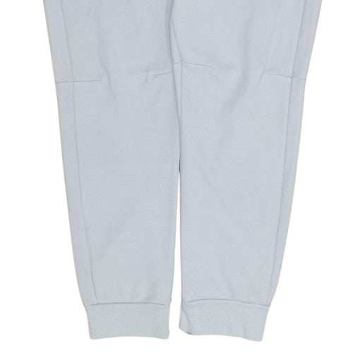 Nike Men's Grey and Yellow Jogger Trousers Size M Elastic Waist