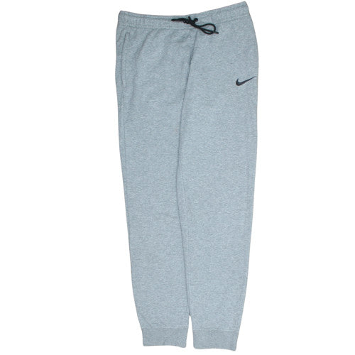 Nike Men's Grey Sweatpants M Regular Fit Tapered Fleece Joggers