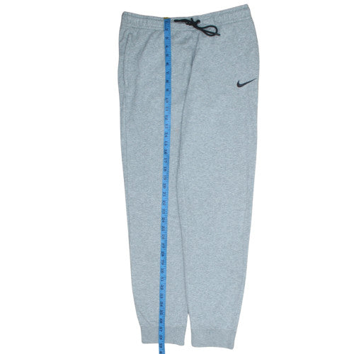 Nike Men's Grey Sweatpants M Regular Fit Tapered Fleece Joggers