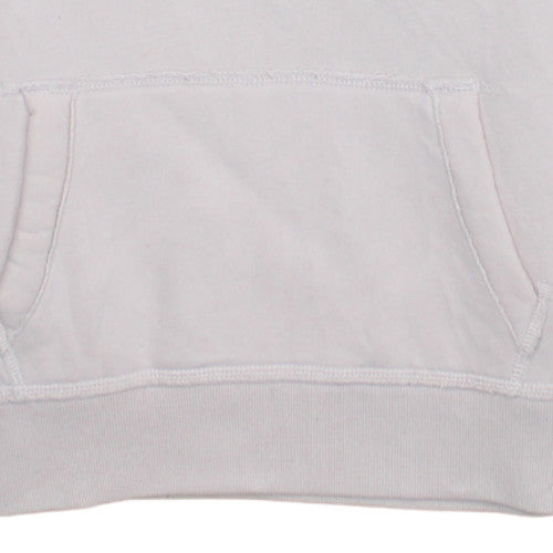 Hollister Womens Light Pink Fleece Hoodie XS Pullover Hooded Top