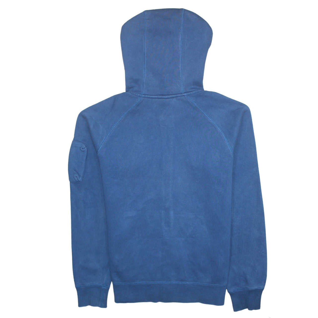 Nike Men's Blue Full Zip Hoodie M Cotton Blend Fleece Sportswear