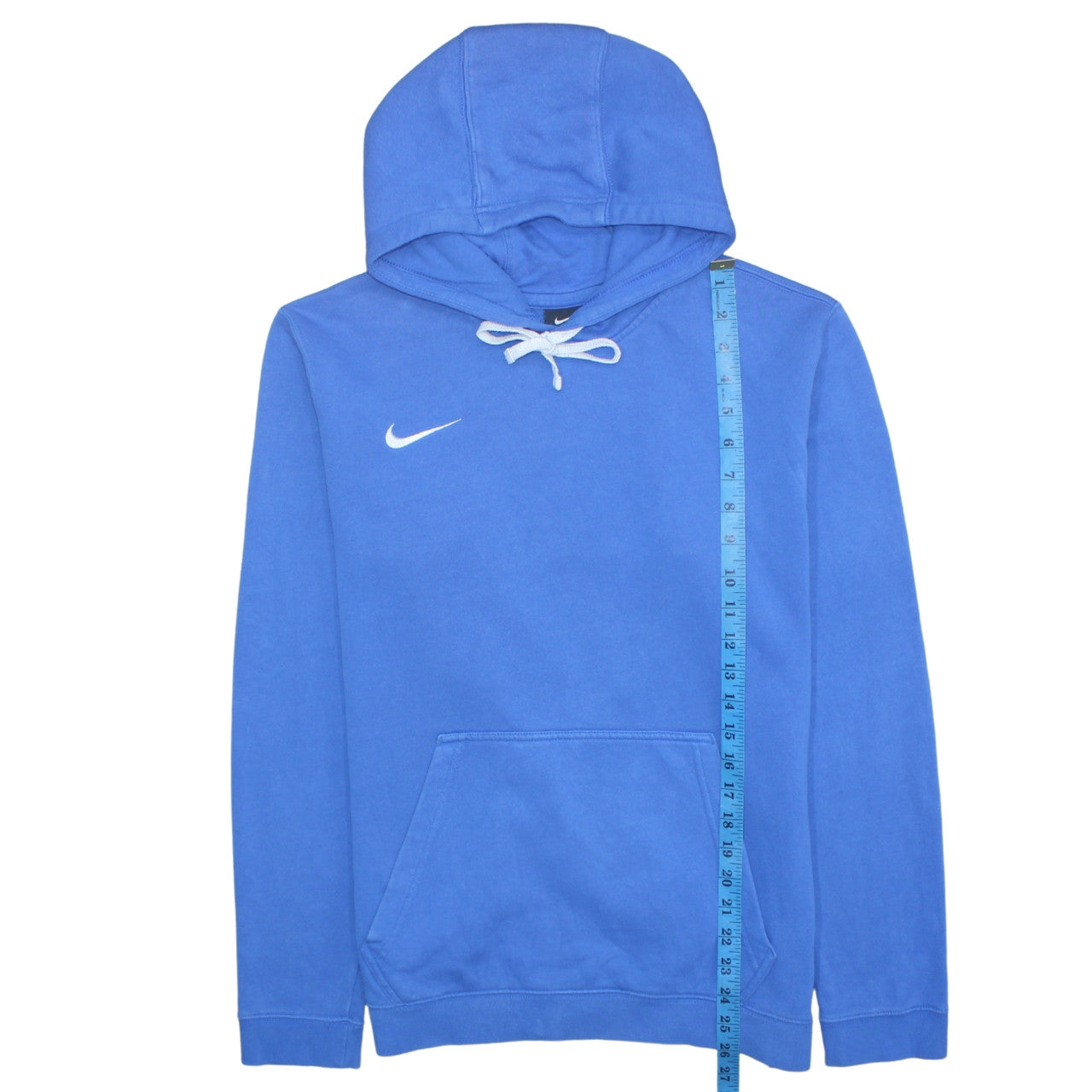 Nike Men's Blue Pullover Hoodie Size M Sports Fleece Sweatshirt