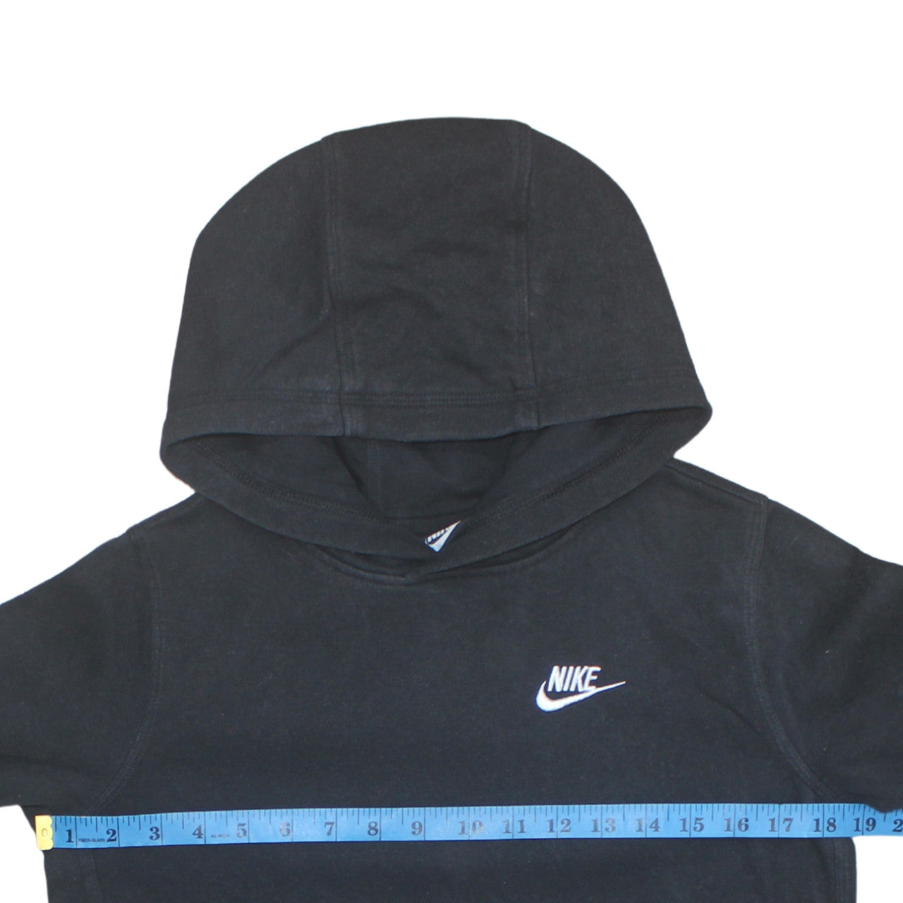 Nike Boys Black XL Pullover Hoodie Long Sleeve Comfortable Cotton Blend