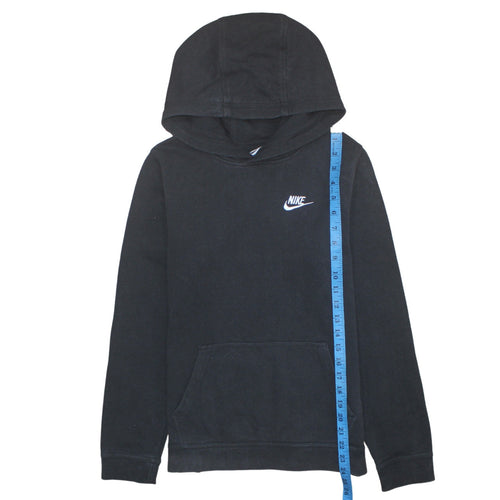 Nike Boys Black XL Pullover Hoodie Long Sleeve Comfortable Cotton Blend