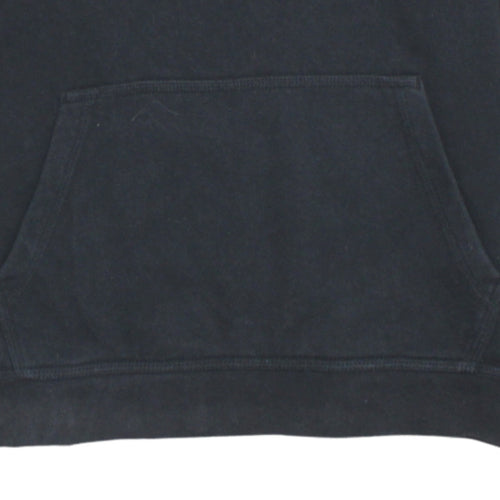 Nike Boys Black XL Pullover Hoodie Long Sleeve Comfortable Cotton Blend