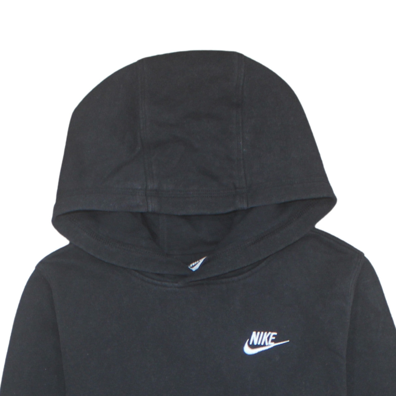 Nike Boys Black XL Pullover Hoodie Long Sleeve Comfortable Cotton Blend