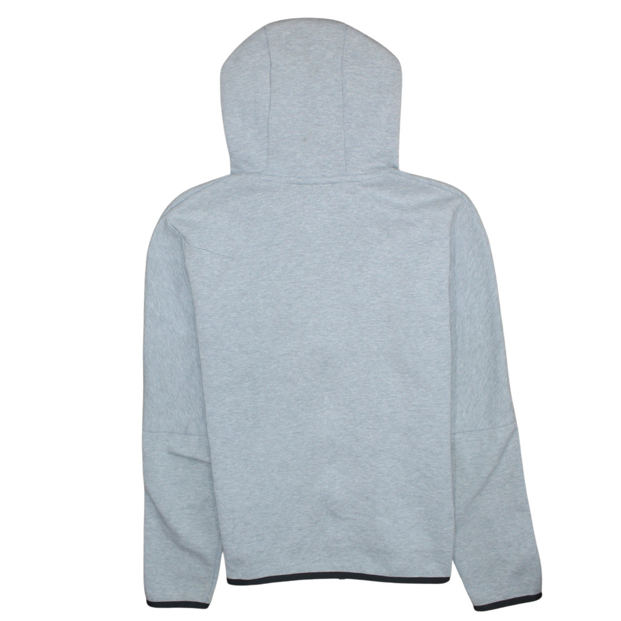 Nike Men's Grey Full Zip Hooded Sweatshirt Size L