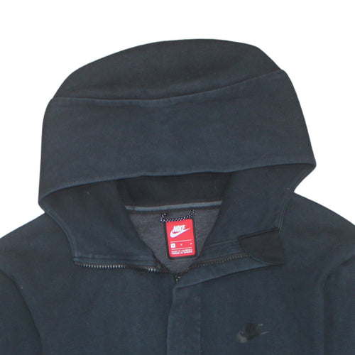 Nike Men's Black Full Zip Hooded Sweatshirt M Regular Fit
