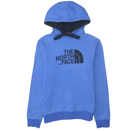The North Face Men’s Blue Hooded Fleece Sweatshirt L Regular Fit