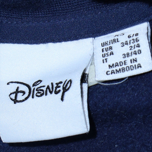 Disney Primark Women Navy Donald Duck New York Sweatshirt XS