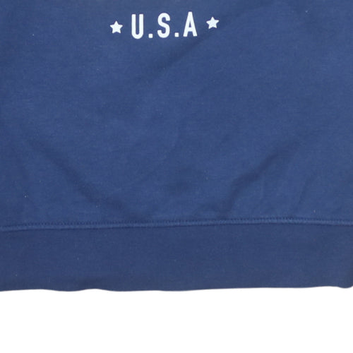 Disney Primark Women Navy Donald Duck New York Sweatshirt XS