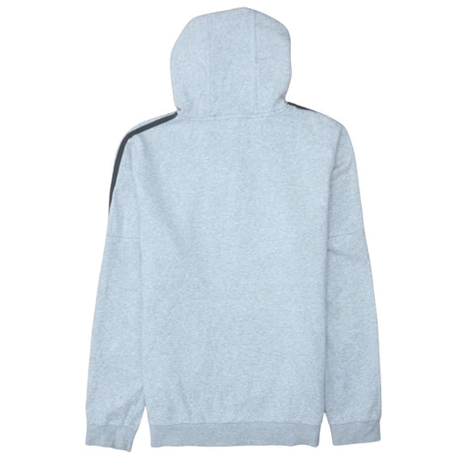 Adidas Boys Grey Pullover Hoodie 15-16 Years Classic Fit Sportswear
