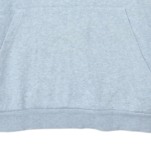 Adidas Boys Grey Pullover Hoodie 15-16 Years Classic Fit Sportswear