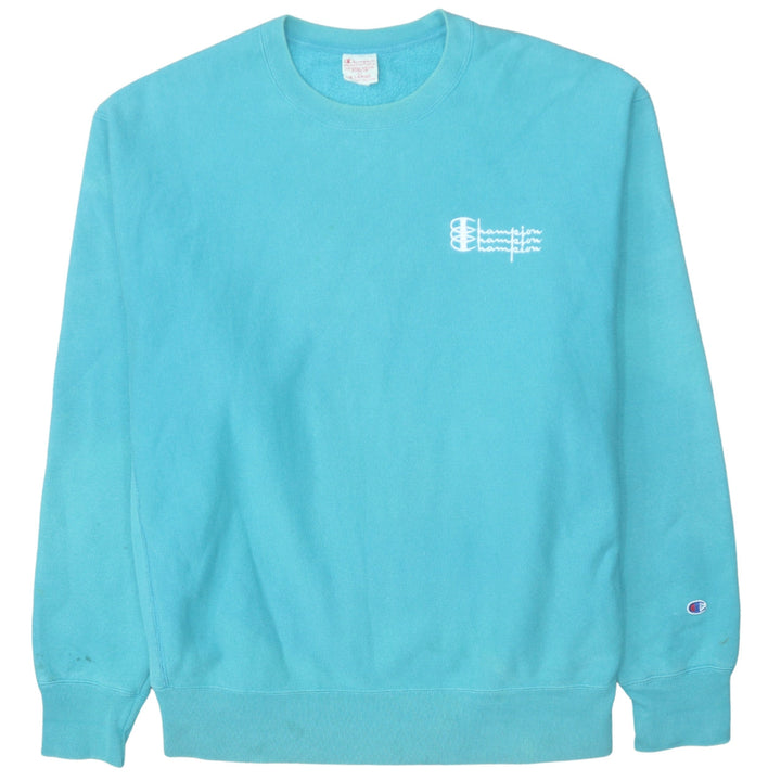 Champion Men's Blue XL Reverse Weave Pullover Sweatshirt