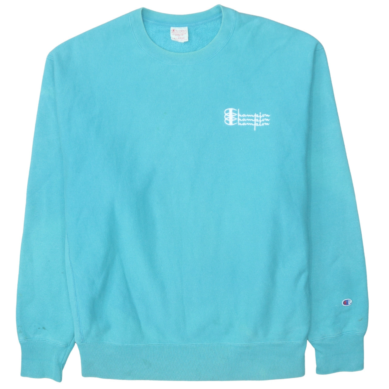 Champion Men's Blue XL Reverse Weave Pullover Sweatshirt