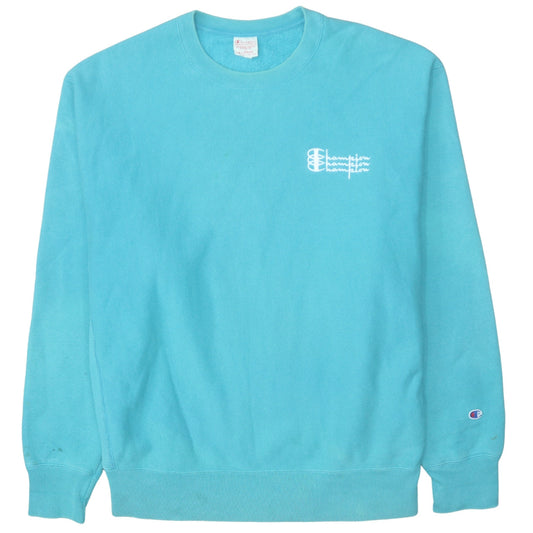 Champion Men's Blue XL Reverse Weave Pullover Sweatshirt