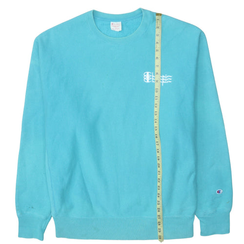 Champion Men's Blue XL Reverse Weave Pullover Sweatshirt