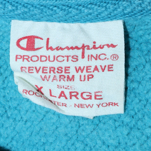 Champion Men's Blue XL Reverse Weave Pullover Sweatshirt