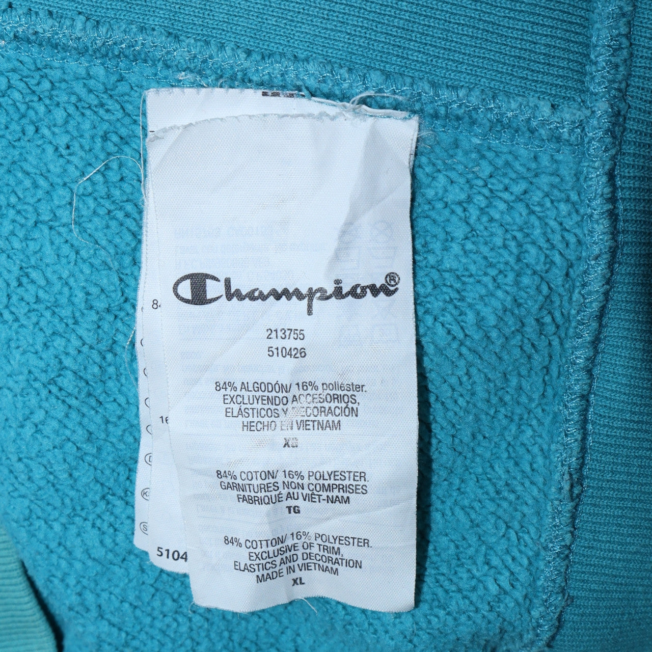 Champion Men's Blue XL Reverse Weave Pullover Sweatshirt