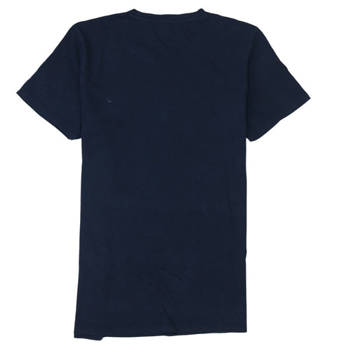 Jack & Jones Men’s Blue Graphic Print Crew Neck T-Shirt L