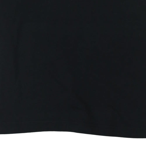 Tommy Hilfiger Men's Black Nautical Logo Cotton T-Shirt M