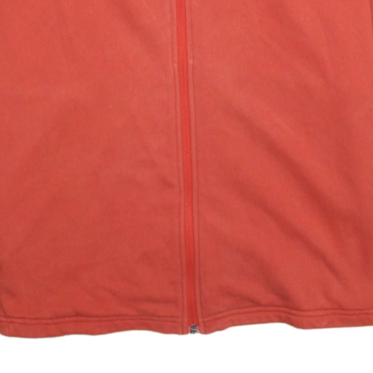Under Armour Men's Red XL Full Zip Hoodie Cotton Blend