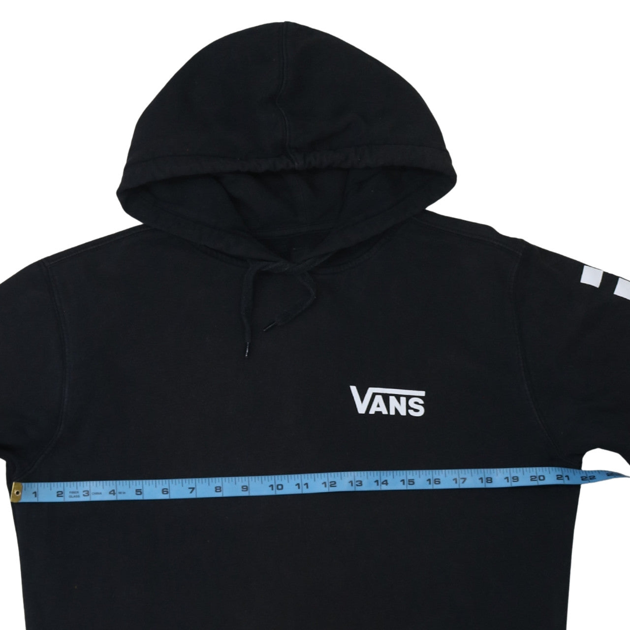 Vans Men's Black Pullover Hoodie Medium Graphic Logo Fleece