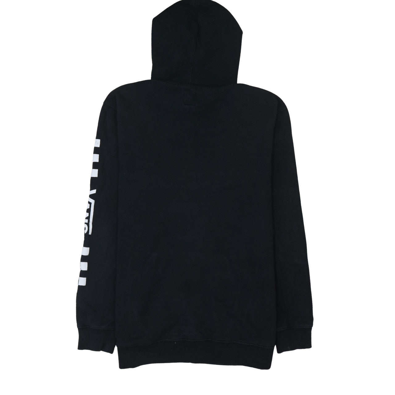 Vans Men's Black Pullover Hoodie Medium Graphic Logo Fleece