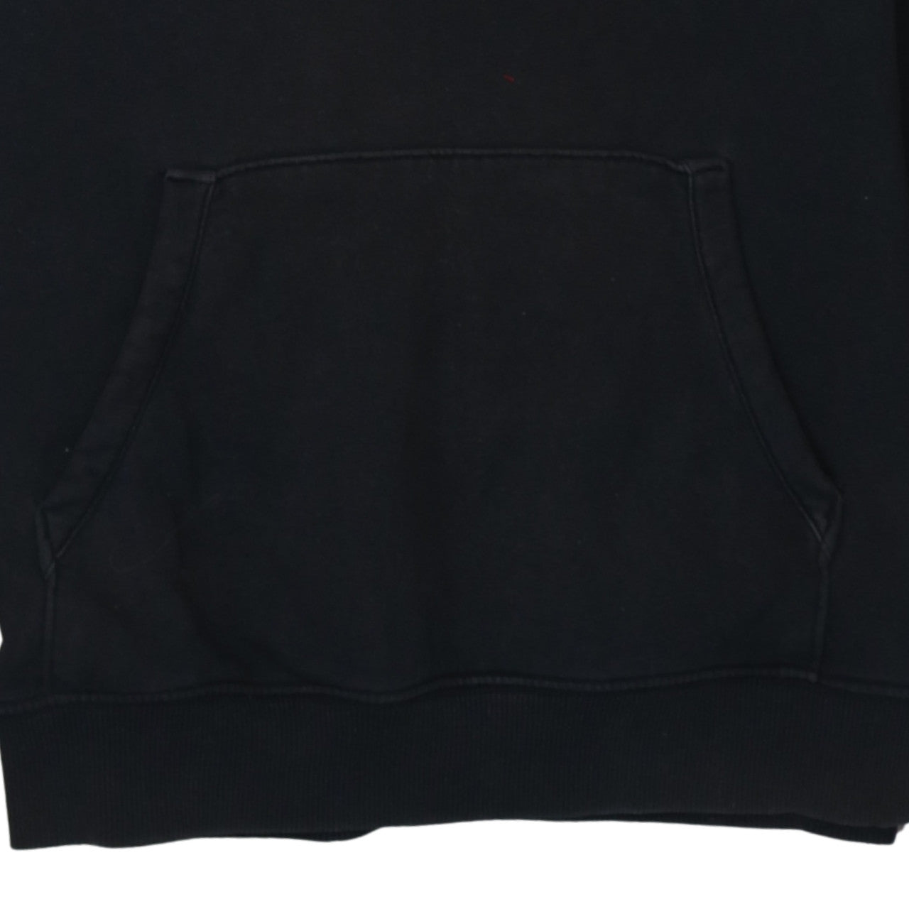 Vans Men's Black Pullover Hoodie Medium Graphic Logo Fleece