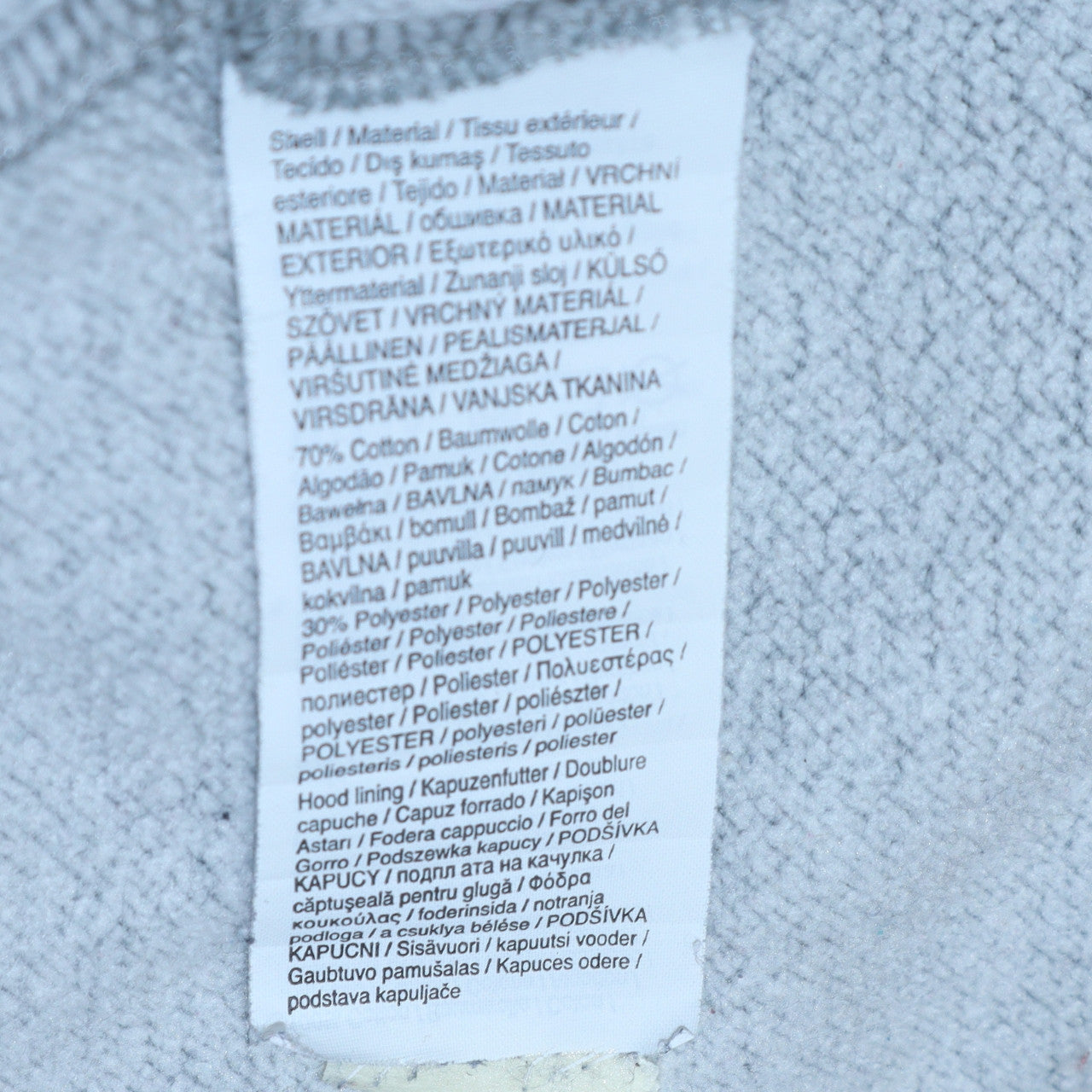 Puma Men Grey 2XL Pullover Hoodie Graphic Print Sweatshirt