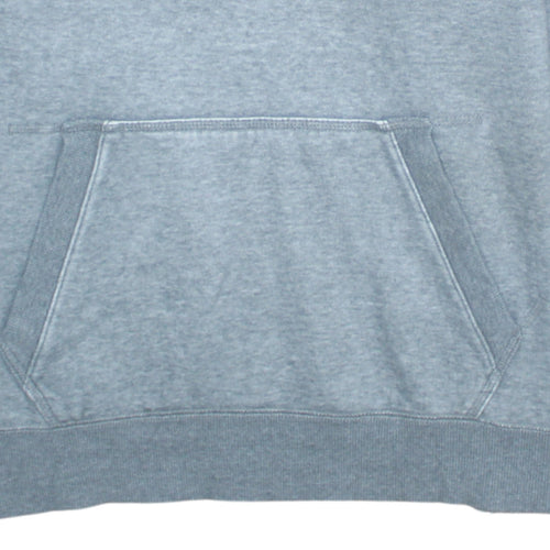 Puma Men Grey 2XL Pullover Hoodie Graphic Print Sweatshirt