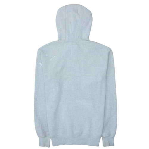 Ellesse Men's Grey Pullover Hoodie M Regular Fit Graphic Logo