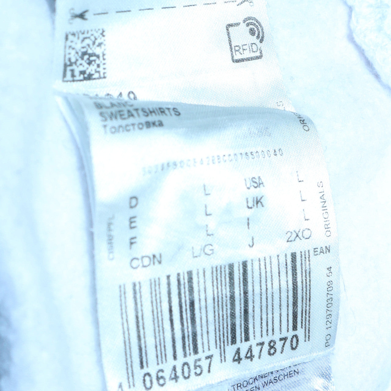 Adidas Men's Multicoloured Graphic Pullover Hoodie Size L