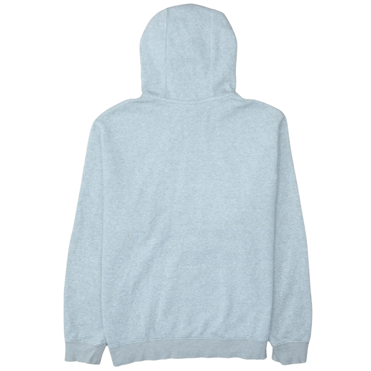 Nike Men Grey Pullover Hoodie Size L Regular Fit Fleece Sweatshirt