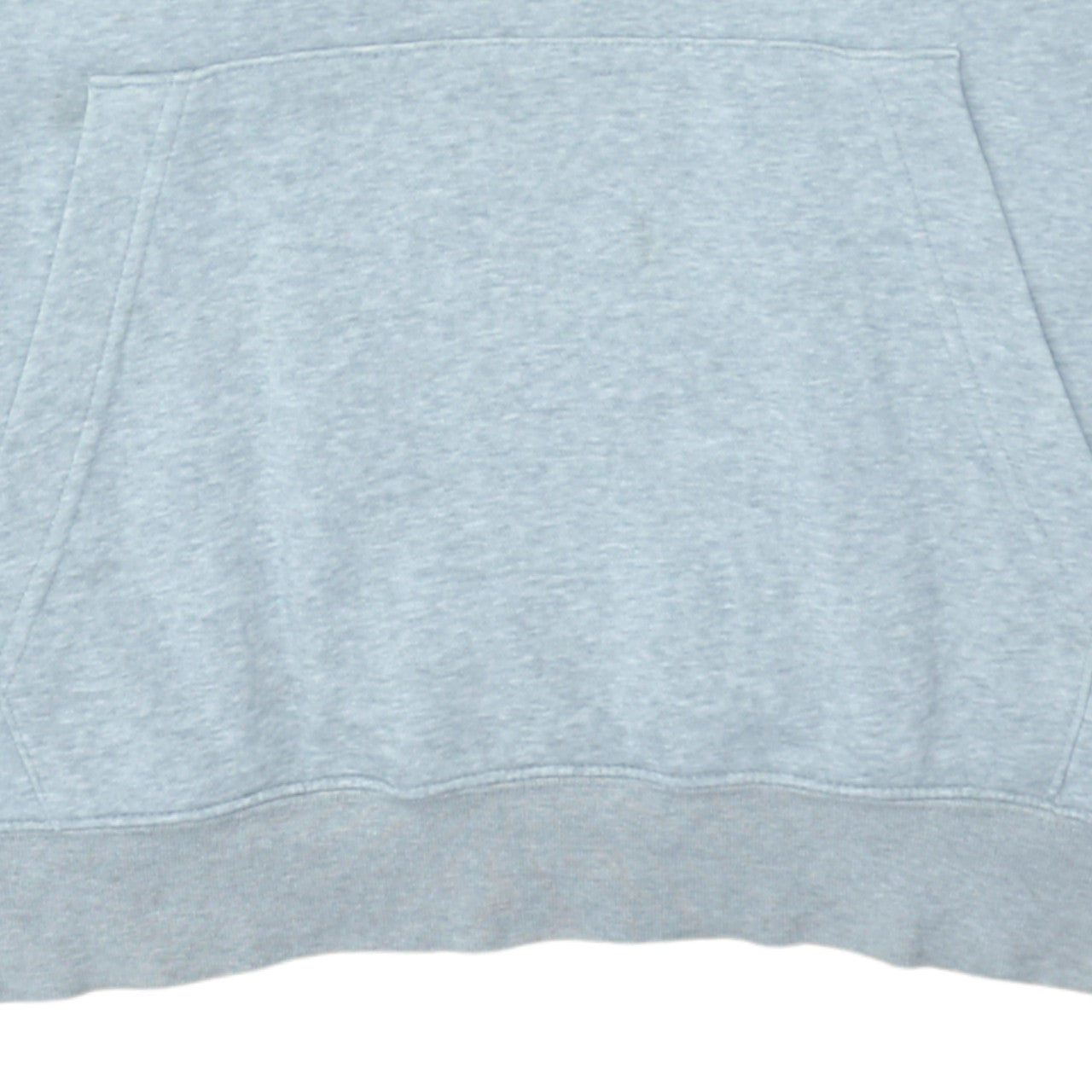 Nike Men Grey Pullover Hoodie Size L Regular Fit Fleece Sweatshirt