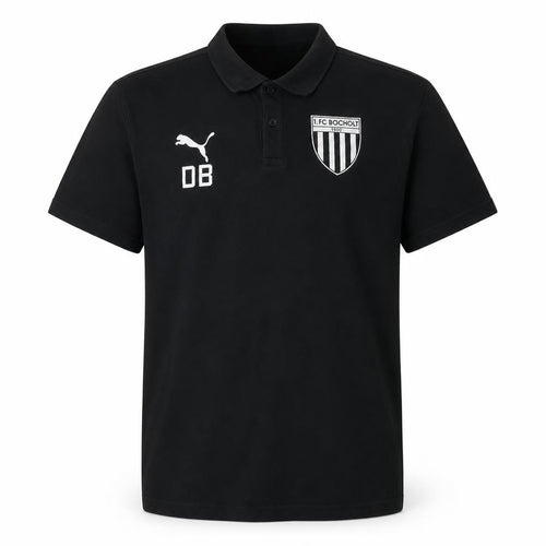 Puma Men’s Black 1.FC Bocholt Polo Shirt Size L Casual Sportswear