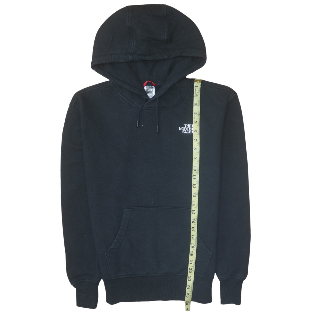 The North Face Men's Black Pullover Hoodie XS Fleece Logo