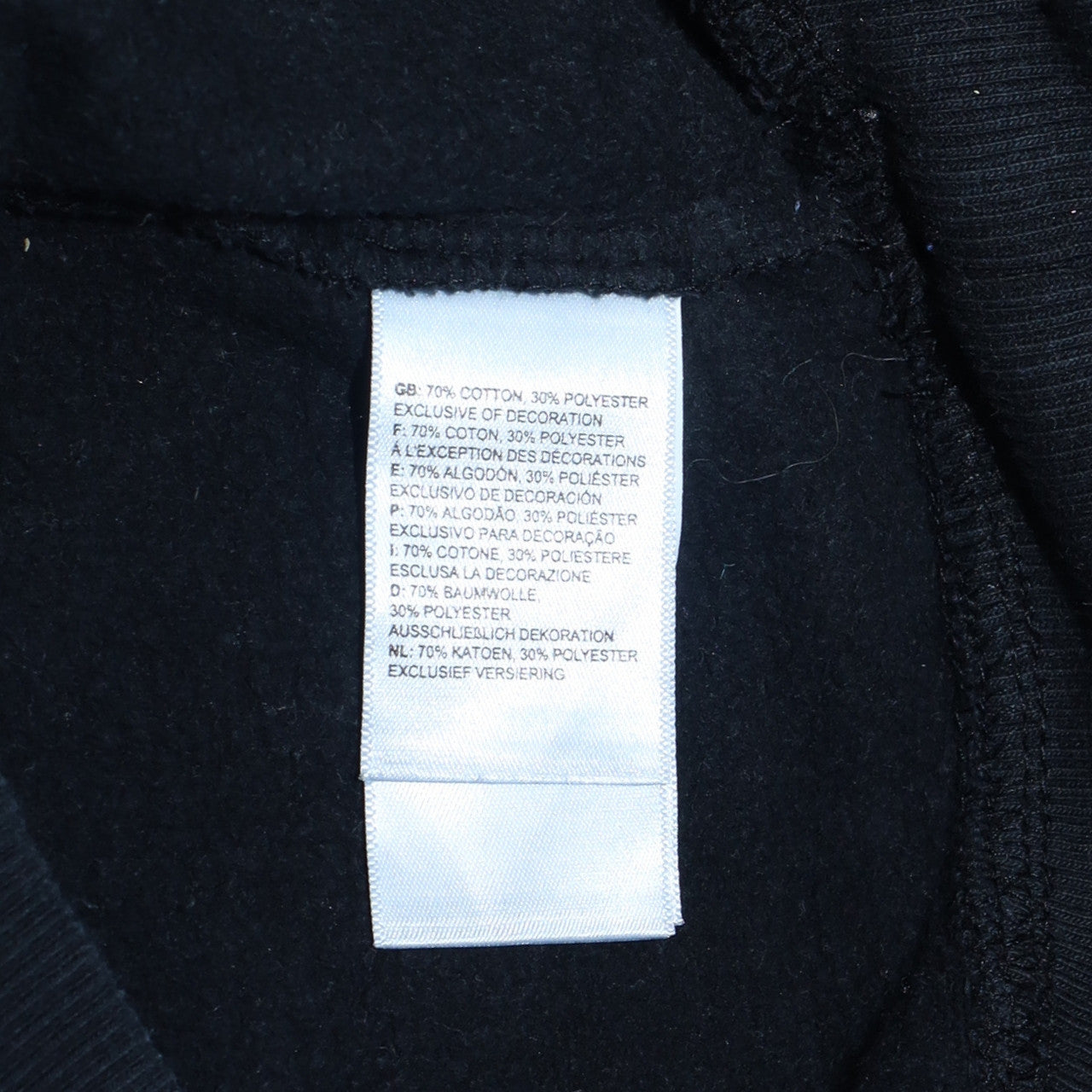 The North Face Men's Black Pullover Hoodie XS Fleece Logo
