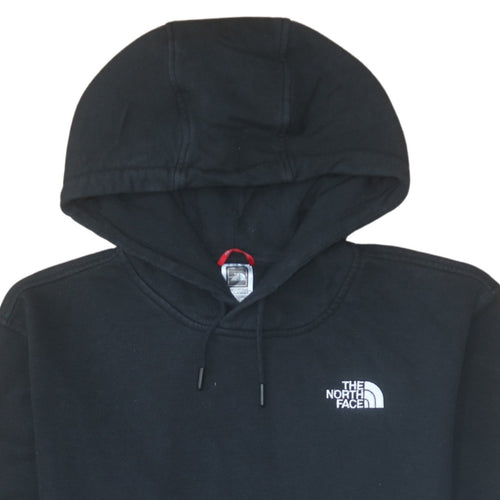 The North Face Men's Black Pullover Hoodie XS Fleece Logo