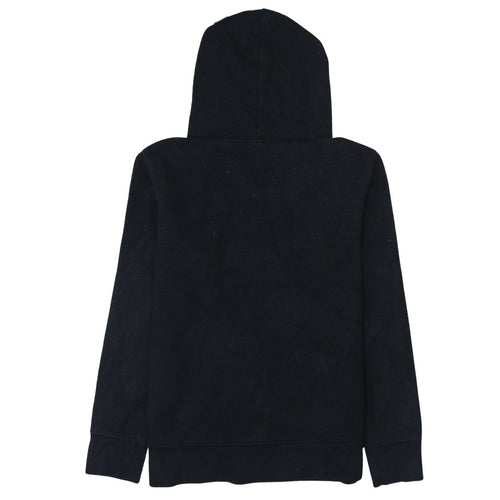 GAP Womens Black Pullover Hoodie Size M Cotton Blend Casual