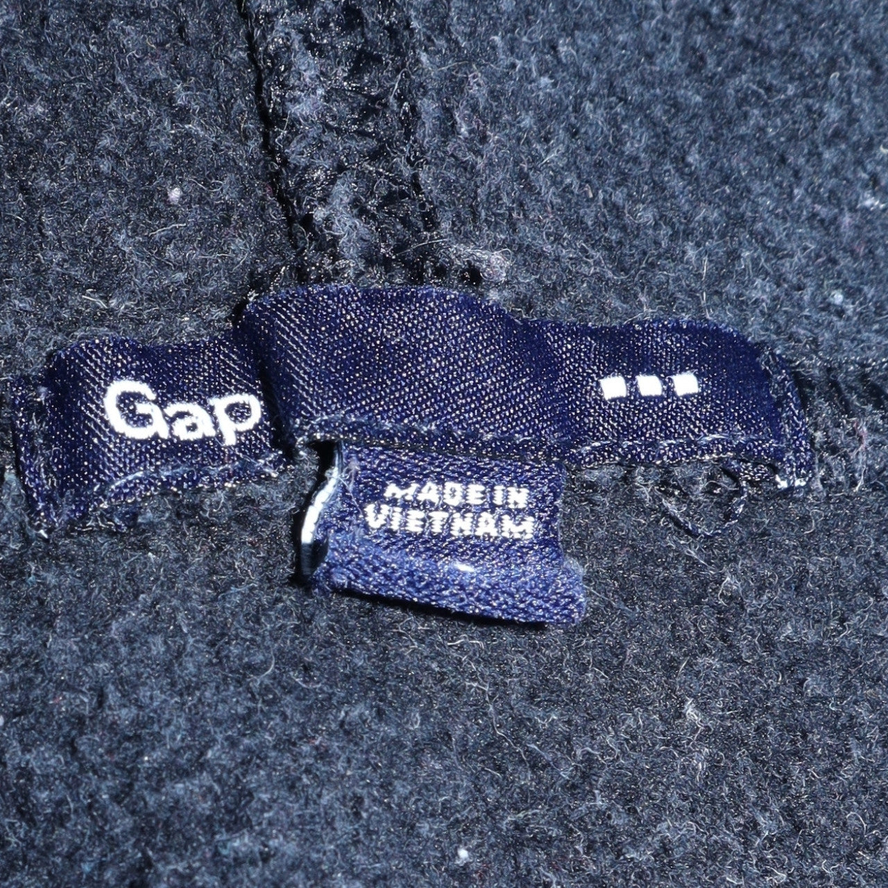 GAP Womens Black Pullover Hoodie Size M Cotton Blend Casual