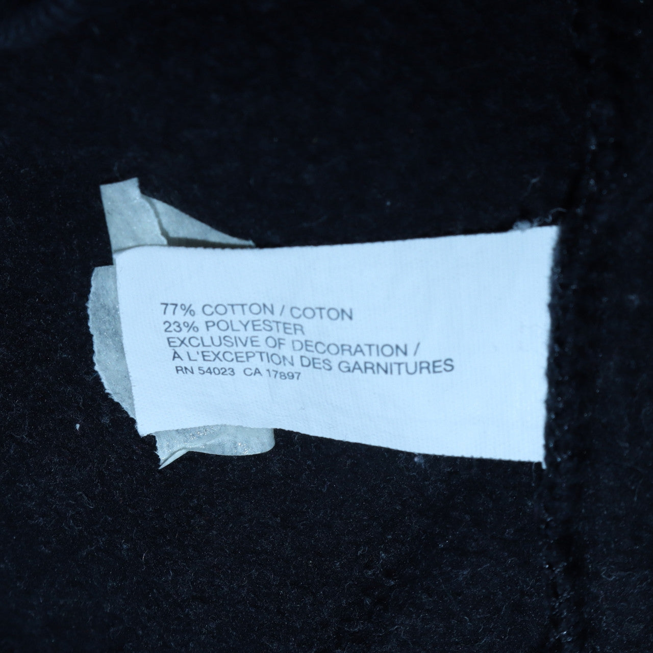 GAP Womens Black Pullover Hoodie Size M Cotton Blend Casual