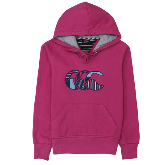 Canterbury Women's Pink Pullover Hoodie Size 8 Cotton Blend
