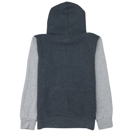 Converse Boys Charcoal & Grey Pullover Hoodie Size 12-13 Years All Star Print
