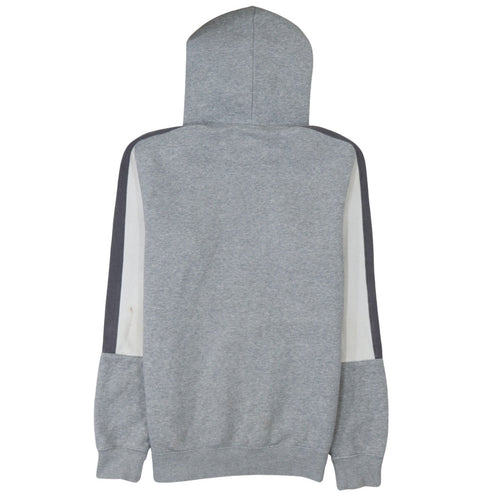 Champion Men’s Grey Small Pullover Hoodie with Logo Design