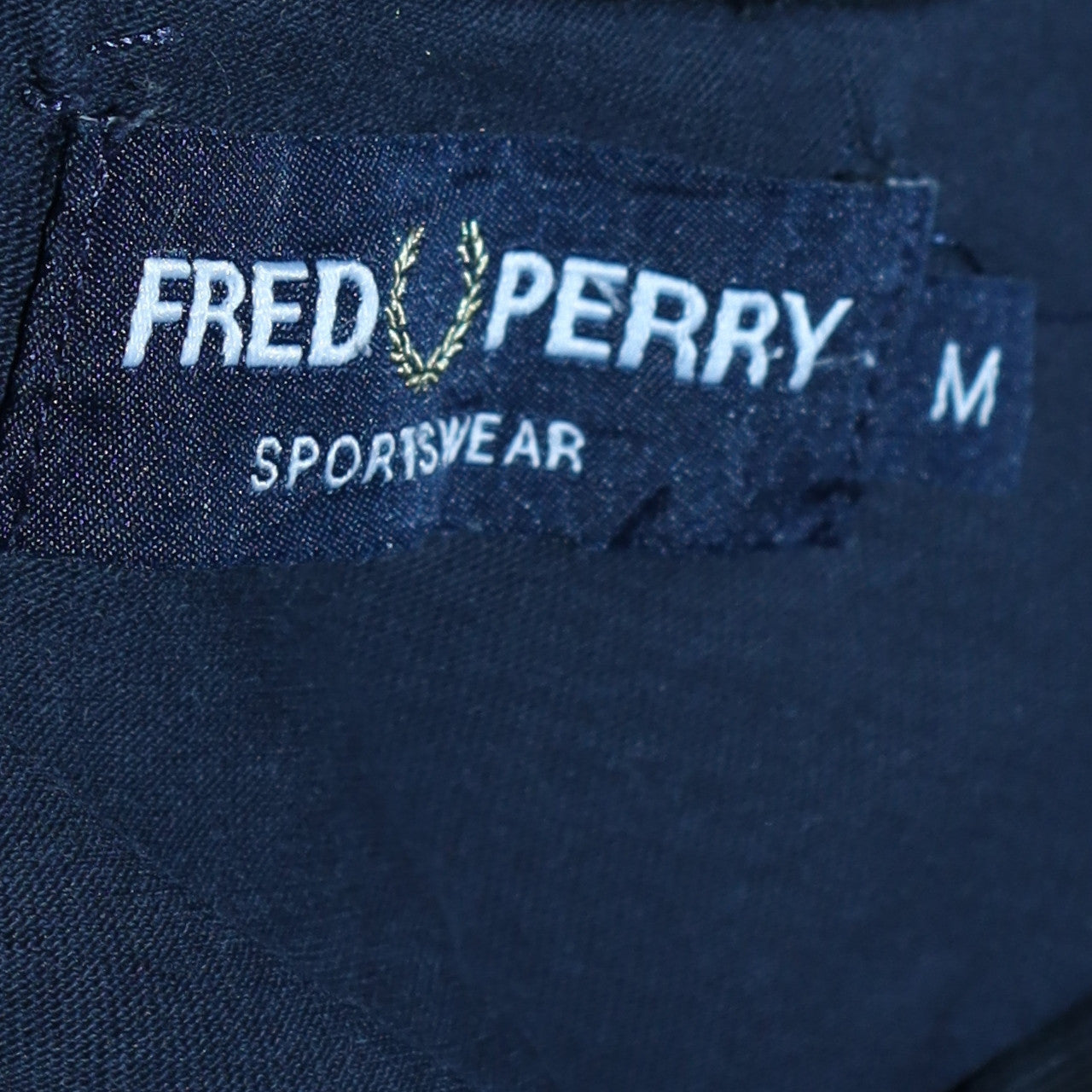 Fred Perry Men's Blue Cotton Crew Neck Sportswear T-Shirt M