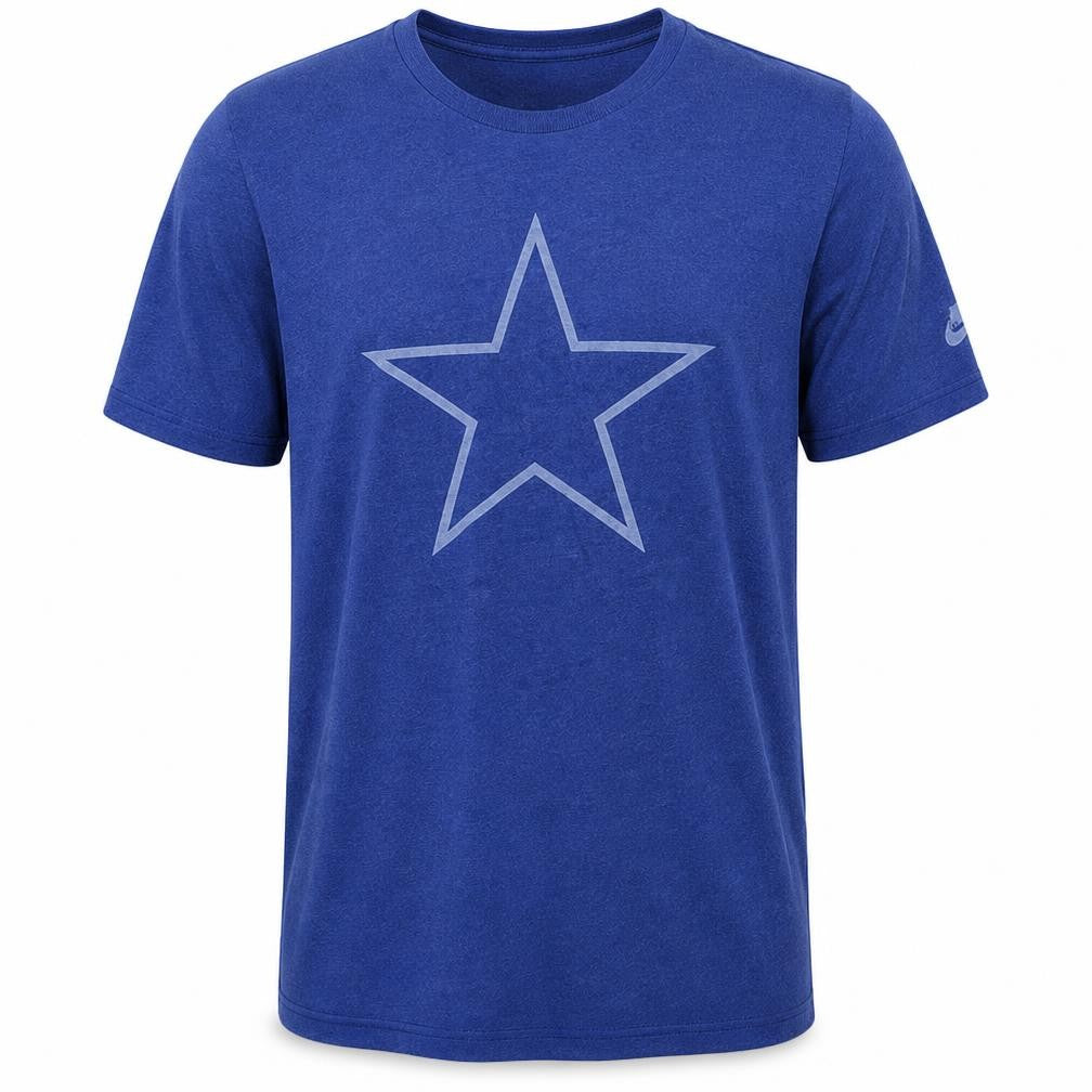 Nike NFL Team Men's Blue Athletic Fit Graphic T-Shirt Medium