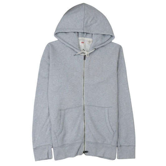 Levi's Men's Grey Full Zip Hoodie Size S Regular Fit