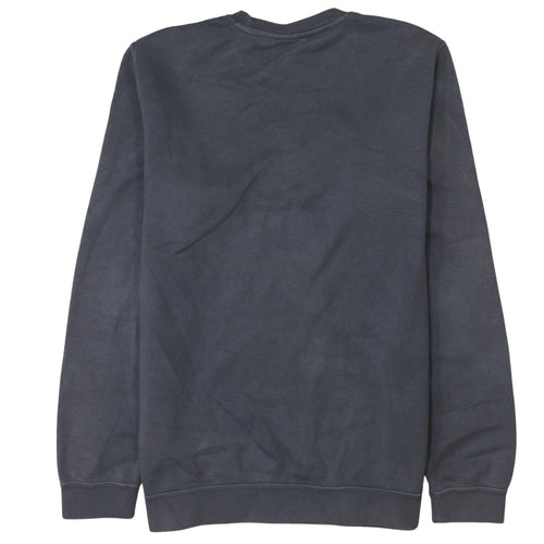 Nike Men's Grey Pullover Sweatshirt M Regular Fit Crew Neck